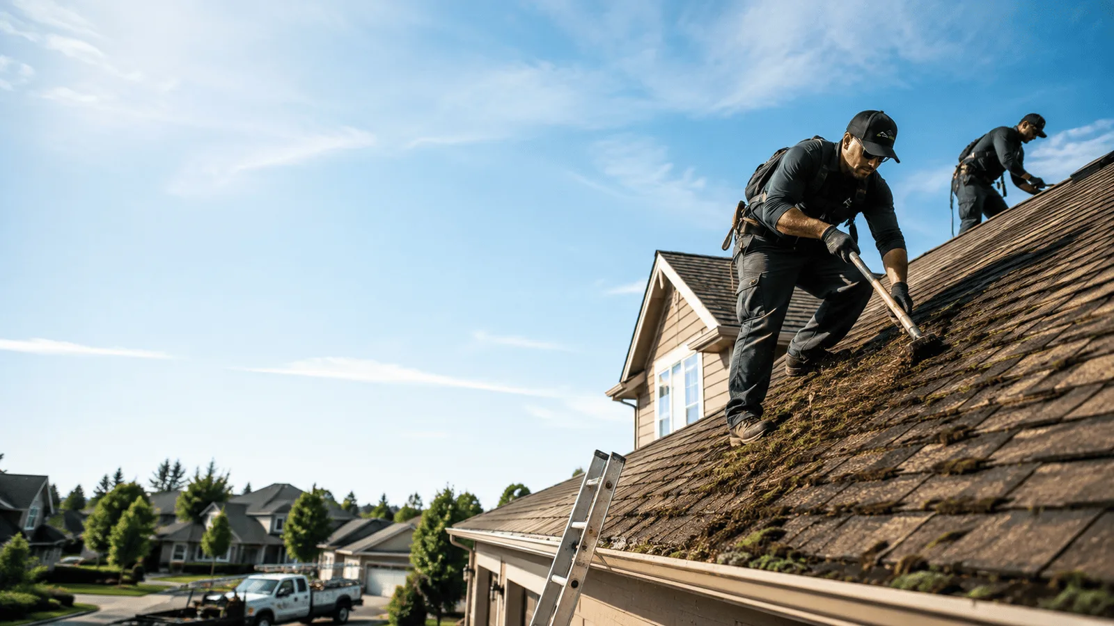 Roof Moss Removal in Commerce, OK near me